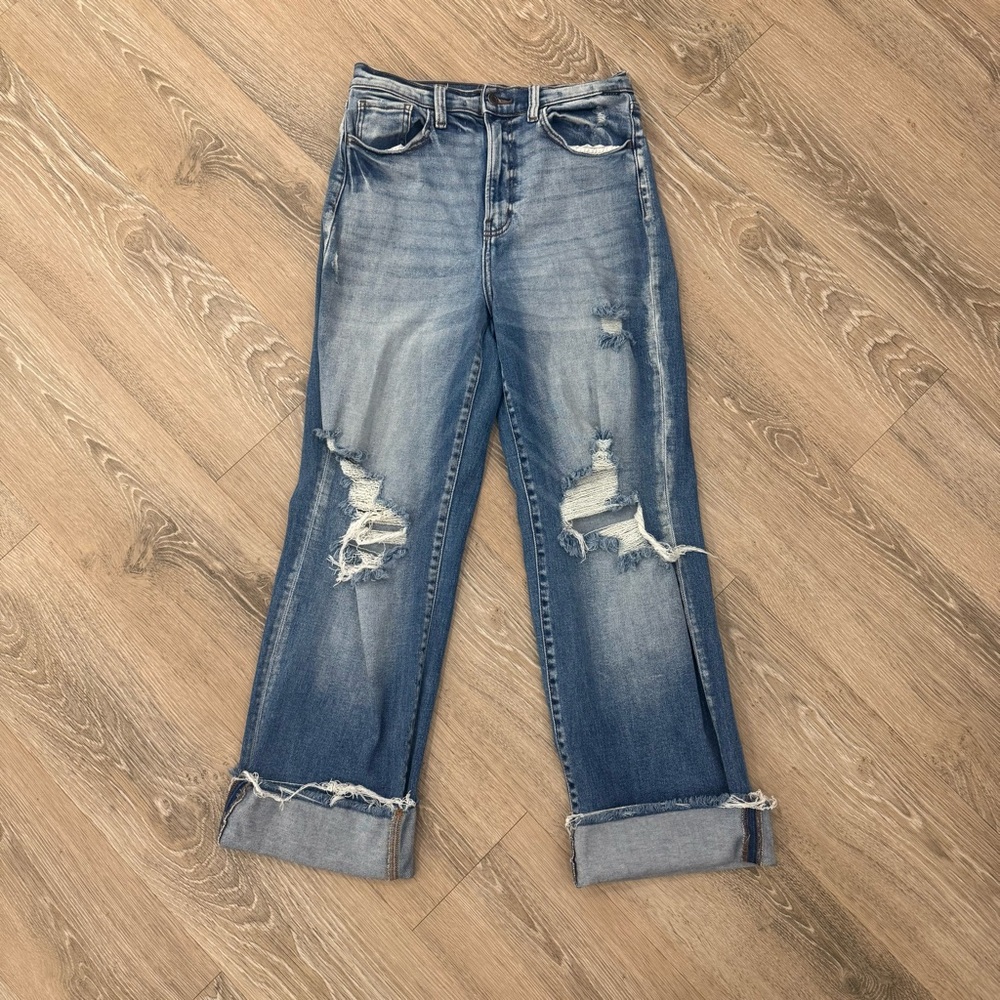 Cello Distressed Blue Jeans